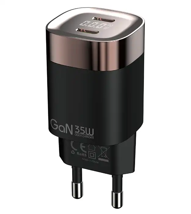 GaN Punjač 35W - Brzo, Sigurno i Inteligentno Punjenje za Sve Vaše Uređaje - Platforma za Online prodaju Concept Mango
