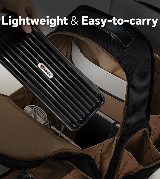 Zaštitna torbica (EVA hard case) za prenosni termalni štampač, crna, sa kaišem