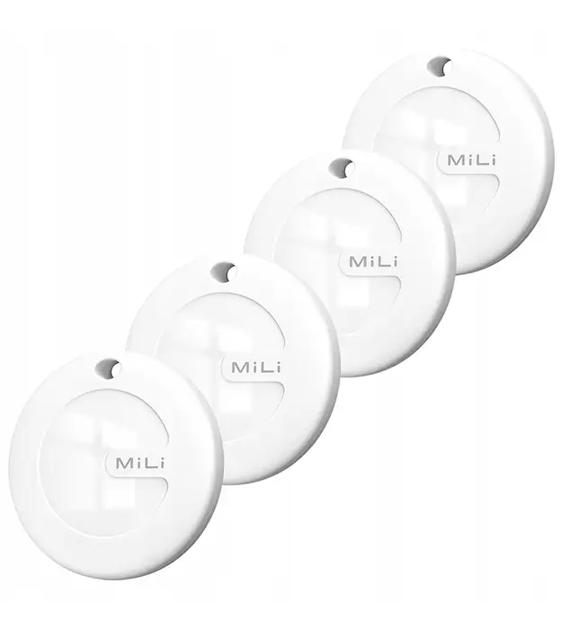 Set od četiri pametna Bluetooth trackera MiLi MiTag DUO za Android i iOS uređaje