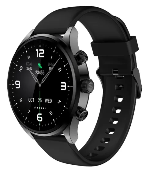 Crni pametni sat Black Shark S1 Classic sa AMOLED ekranom i klasičnim dizajnom